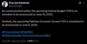 Pakistan Confirms June 10 Budget Announcement Amid Eid Speculations