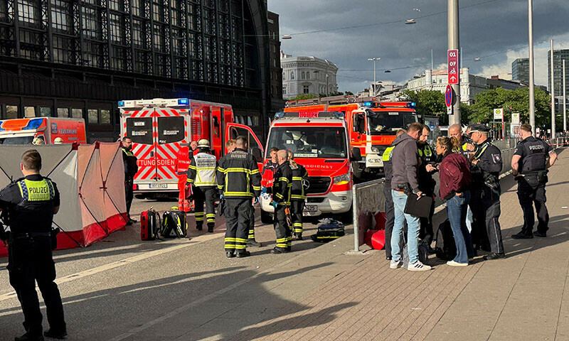 12 Injured in Knife Attack at Hamburg Central Station; 39-Year-Old Woman Arrested